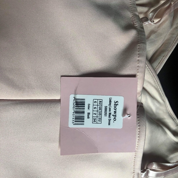 Brand New with Tags Showpo Blush Maxi Dress - Picture 4 of 4
